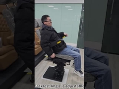 Flexibler Anpassungssitz für den Zugfahrer